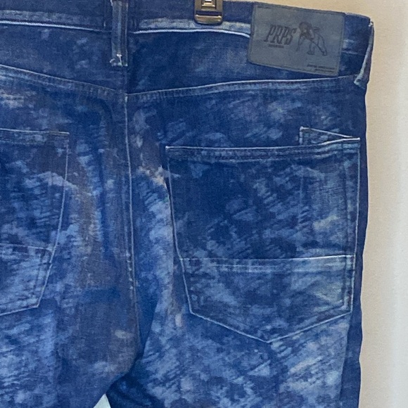 PRPS 'Demon' Selvedge Graphic Print Straight-Skinny Denim Jeans (38W x 34L) - Picture 8 of 8